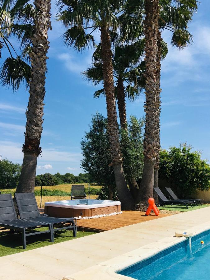 La Villa Mediterranee Wellness Spa Piscine Saint-Drezery Dış mekan fotoğraf